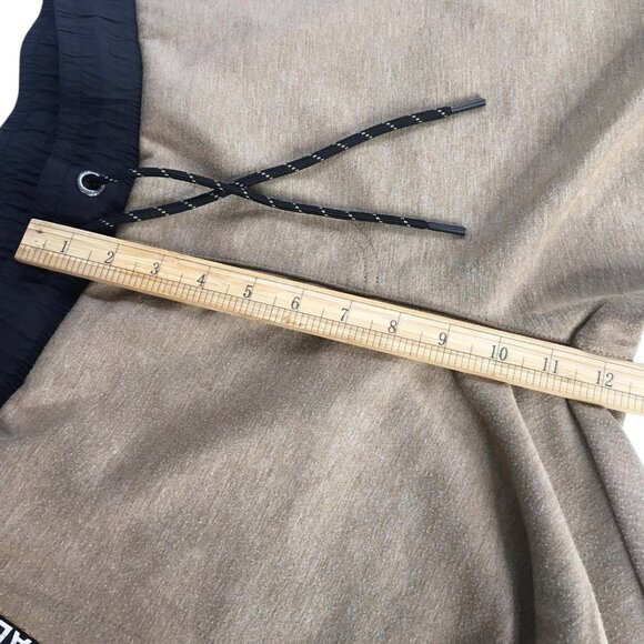 Aeropostale Pants Mens Large Jogger Nylon Panel Zip Pocket Drawstring Athletic - Picture 15 of 15